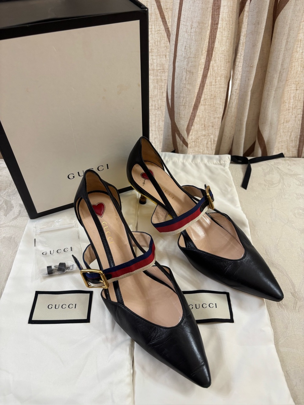 🆕 Gucci Sylvie Bamboo Slingbacks 👠